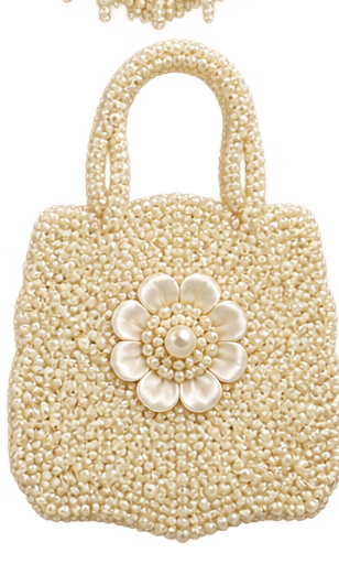 Pearl Basket Bag